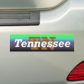 T-SHIRT Tennessee Autoaufkleber (Auf Auto)