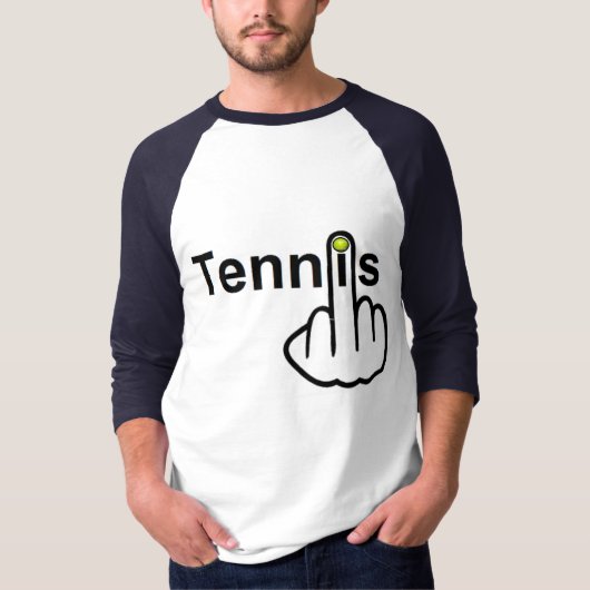 T - Shirt Tennis Dreh (Vorderseite)