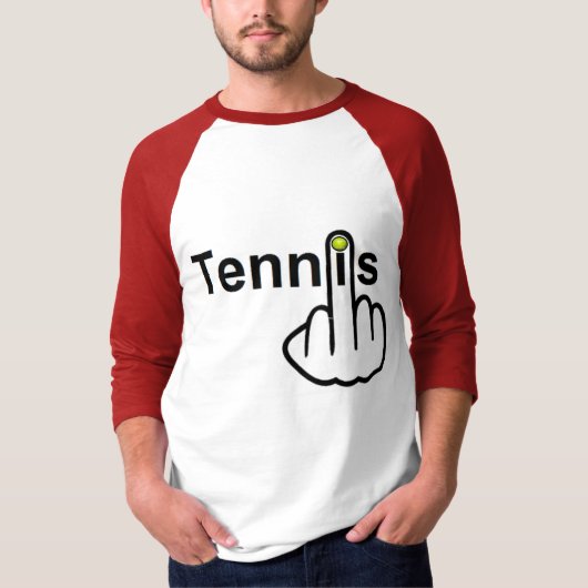 T - Shirt Tennis Dreh (Vorderseite)