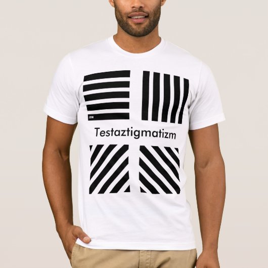 T - shirt Testaztigmatizm J2M (Vorderseite)