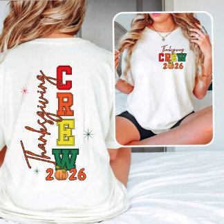 T-Shirt „Thanksgiving Crew 2026“