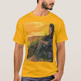 T-Shirt: Tief in Gedanken. T-Shirt