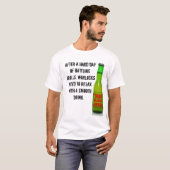 T - Shirt-Tiger-Blut-Bier-lustiger Slogan T-Shirt (Vorne ganz)