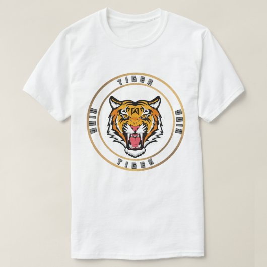 T-Shirt Tiger der König (Design vorne)