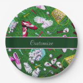 T-Shirt Time Girl Pappteller (Vorderseite)