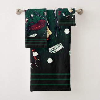 T-Shirt Time Golf Badhandtuch Set