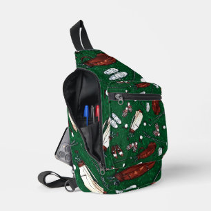 T-Shirt Time Golf Crossbody Bag