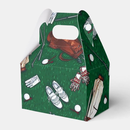 T-Shirt Time Golf Gable Geschenkschachtel (Rückseite)