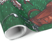 T-Shirt Time Golf Geschenkpapier (Rolleneckpunkt)