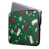 T-Shirt Time Golf Patterns Notebook Sleeve (Vorderseite Links)