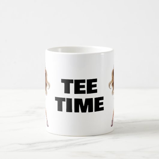 T-SHIRT TIME Golf Sporting Goods New Office Kaffeetasse (Mittel)
