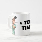T-SHIRT TIME Golf Sporting Goods New Office Kaffeetasse (Vorderseite Links)