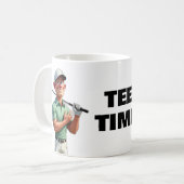 T-SHIRT TIME Golf Sporting Goods New Office Kaffeetasse (Vorderseite Links)