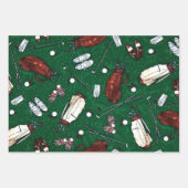 T-Shirt Time Golfers Collection Geschenkpapier Set (Vorderseite)