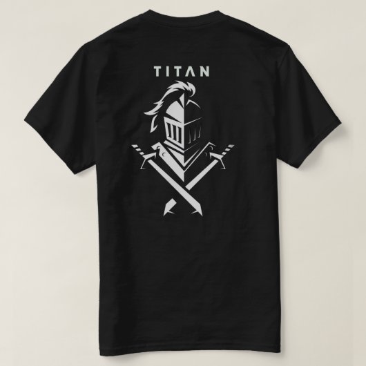 T-Shirt Titan (Design Rückseite)