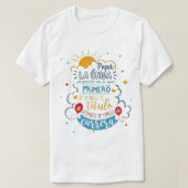 T-shirt to celebrate Father's Day with Dad (Design vorne)