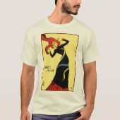 T - Shirt: Toulouse-Lautrec - Jane Avril T-Shirt (Vorderseite)