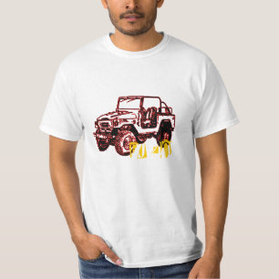 T-Shirt Toyotas Fj40 nicht für den Straßenverkeh