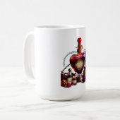 T-Shirt 'Trank der ewigen Einzelhaft' Kaffeetasse (Vorderseite Links)
