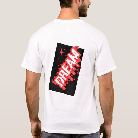 T - Shirt "Traum: Ein inspirierendes Design!" (Rückseite)