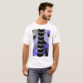 T - Shirt Trend Abstrakt Lavendel Violet (Vorne ganz)