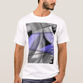 T - Shirt Trend Abstrakt Lavendel Violet