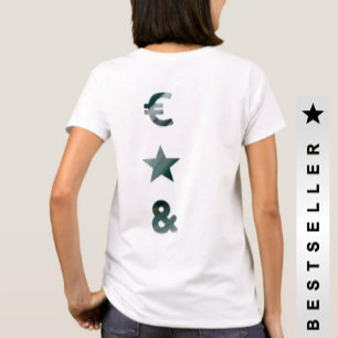 T - SHIRT-Trend für die RICH-Rückseite Abstrakt sc T-Shirt
