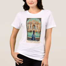 T-Shirt/Trevi-Brunnen