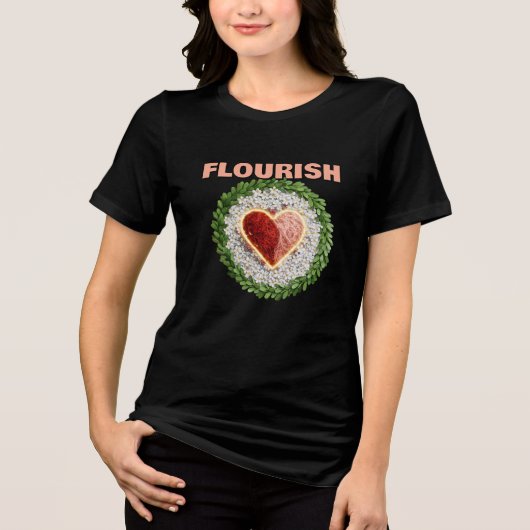 T-Shirt Tri-Blend Shirt (Vorderseite)