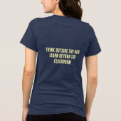 T-Shirt Tri-Blend Shirt (Rückseite)