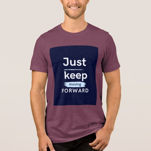 T-Shirt Tri-Blend Shirt (Vorderseite)