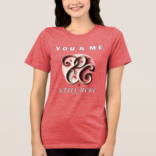 T-Shirt Tri-Blend Shirt (Vorderseite)