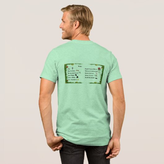 T-Shirt Tri-Blend Shirt (Rückseite voll)