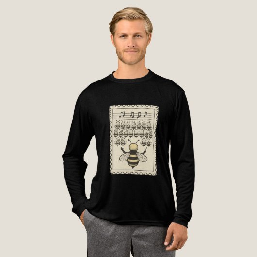 T - Shirt Tri-Blend-Shirt (Volle Vorderseite)