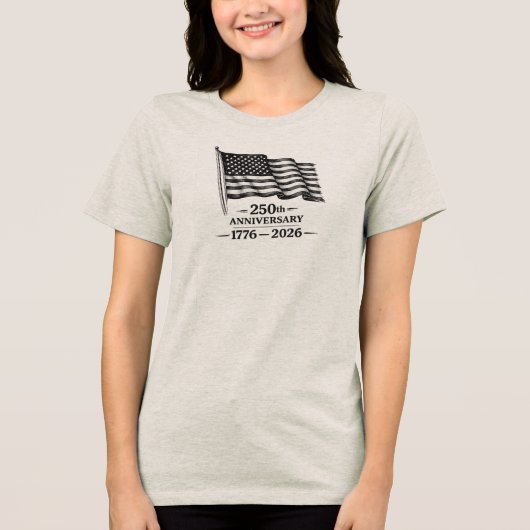 T-Shirt Tri-Blend Shirt (Vorderseite)
