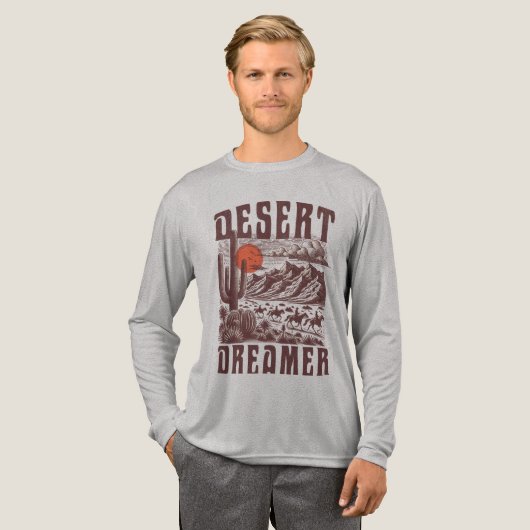 T-Shirt Tri-Blend Shirt (Volle Vorderseite)