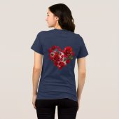 T-Shirt Tri-Blend Shirt (Rückseite voll)