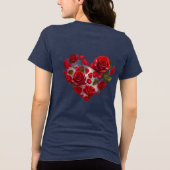 T-Shirt Tri-Blend Shirt (Rückseite)