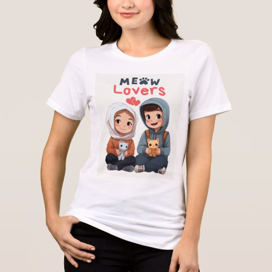 T-Shirt Tri-Blend Shirt (Vorderseite)