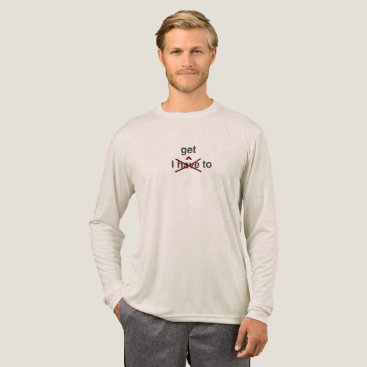 T-Shirt Tri-Blend Shirt (Volle Vorderseite)