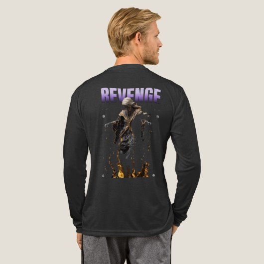 T-Shirt Tri-Blend Shirt (Voller Rücken)