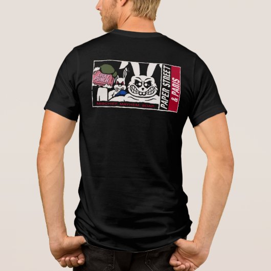 T-Shirt Tri-Blend Shirt (Rückseite)