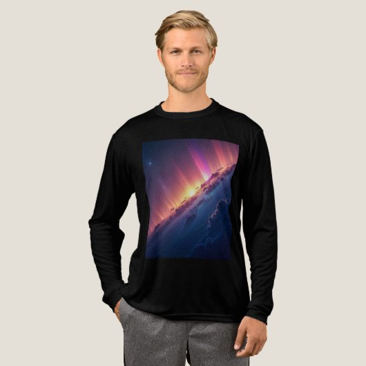 T-Shirt Tri-Blend Shirt (Volle Vorderseite)