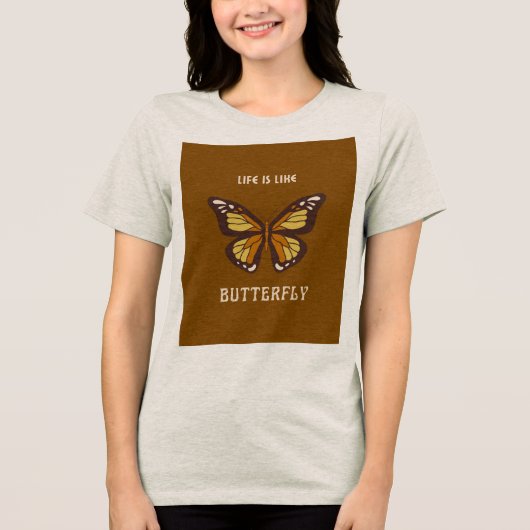 T-Shirt Tri-Blend Shirt (Vorderseite)