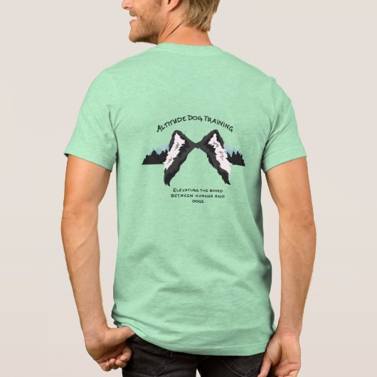 T-Shirt Tri-Blend Shirt (Rückseite)