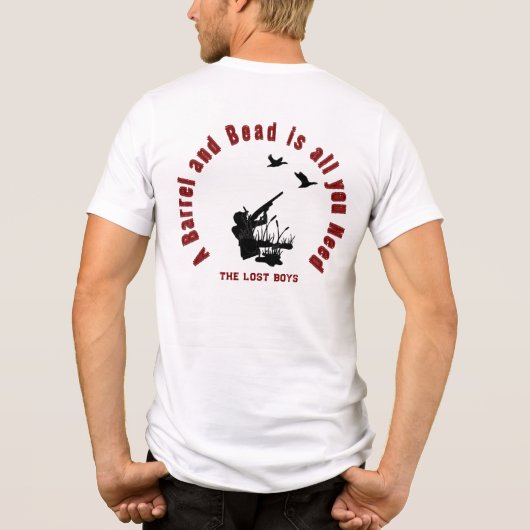 T-Shirt Tri-Blend Shirt (Rückseite)