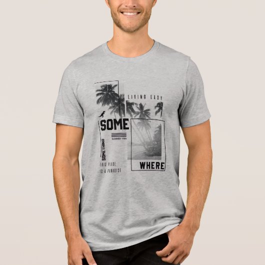 T-Shirt Tri-Blend Shirt (Vorderseite)