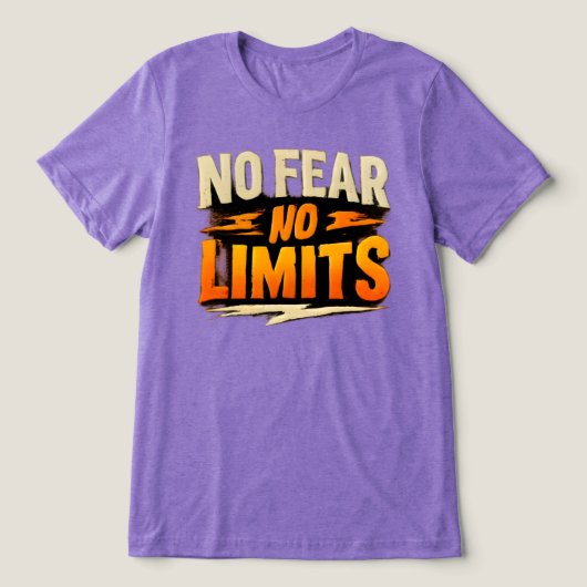 T-Shirt Tri-Blend Shirt (Design Vorderseite)