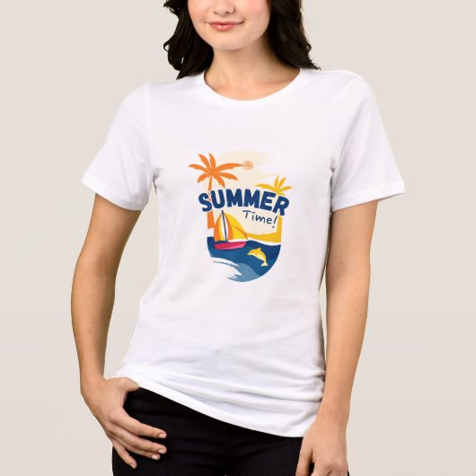 T-Shirt Tri-Blend Shirt (Vorderseite)