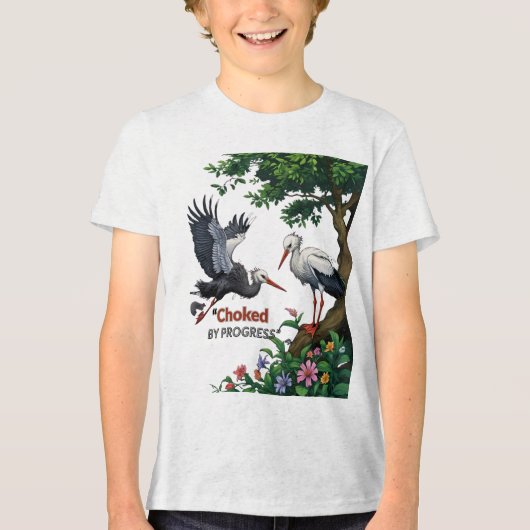 T-Shirt Tri-Blend Shirt (Vorderseite)